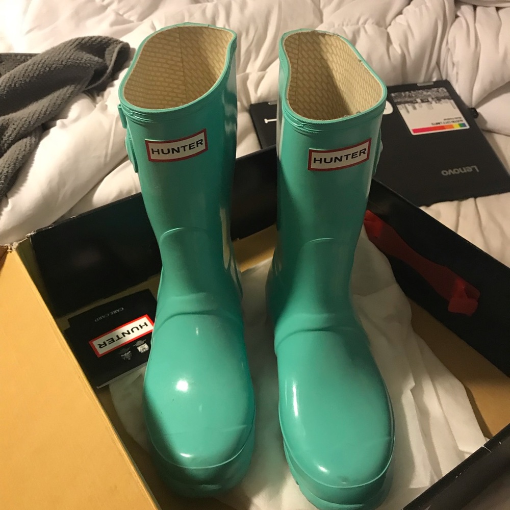 Hunter Boots Tiffany Blue